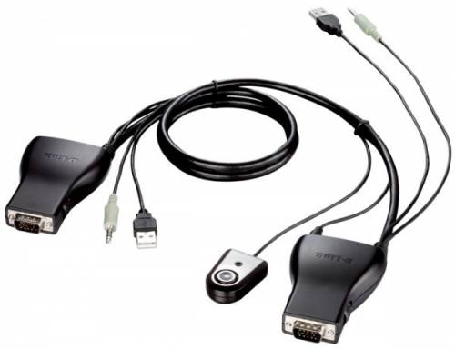 Adaptateur D-Link 2-Port Kvm Switch With Vga And Usb Ports