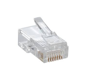 D-Link Cat5E Utp Modular Plugs - Transparent 100 Pcs