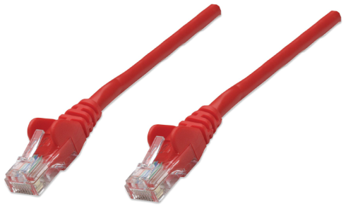 Intellinet Patch Cable Rj 45 Cat 6 Utp 3M Rouge