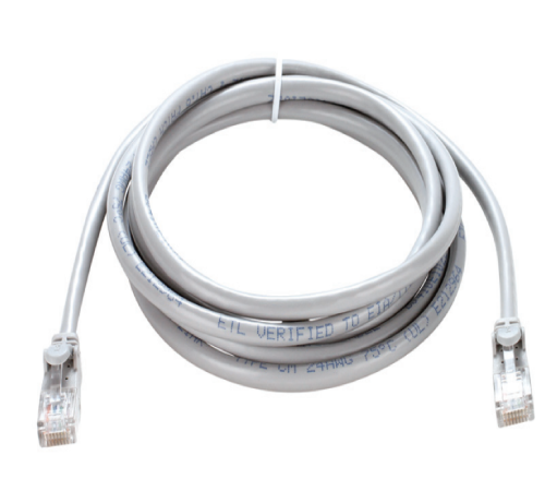 D-Link Cat6 Utp 24Awg Round Patch Cords- 0.5M- Gray Color
