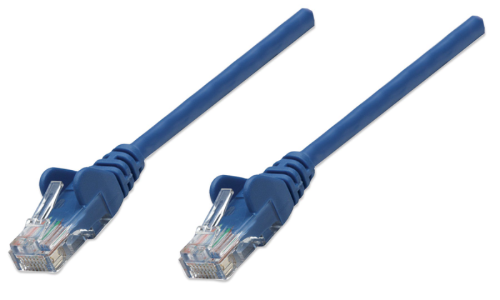 Intellinet Patch Cable Rj 45 Cat 5E Utp 3 M ( Bleu )