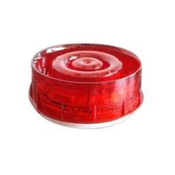 [WSS-PR-I05] Morley Sirène Incendie Avec Flash Adressable Avec Isolateur, Rouge